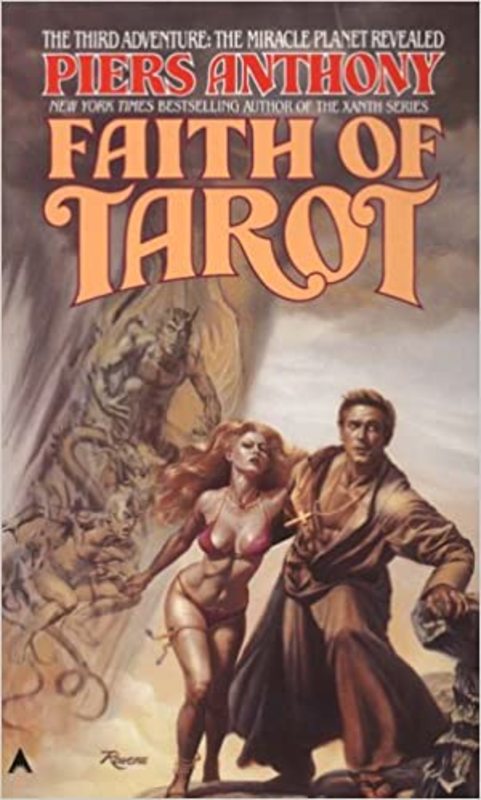 Book cover for "Faith of Tarot" by Piers Anthony