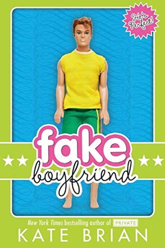 Book cover for "Fake Boyfriend" by Kieran Scott