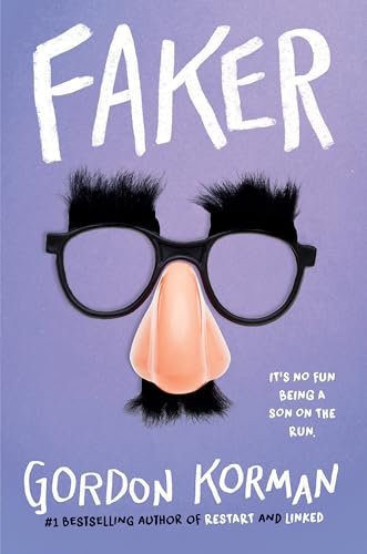 Book cover for "Faker" by Gordon Korman