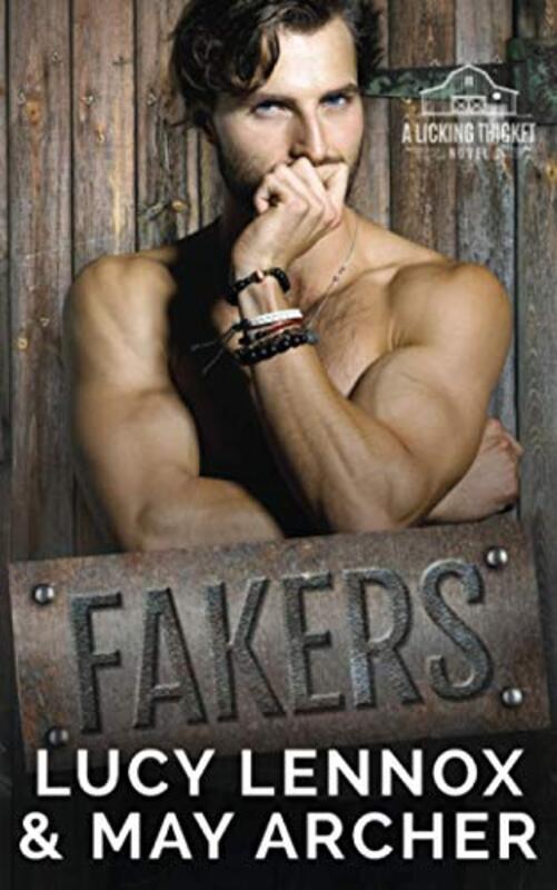 Book cover for "Fakers" by Lucy Lennox