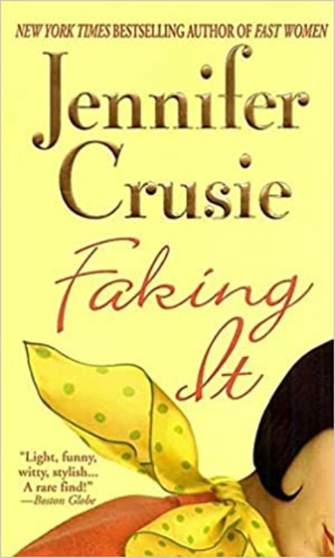 Book cover for "Faking It" by Jennifer Crusie