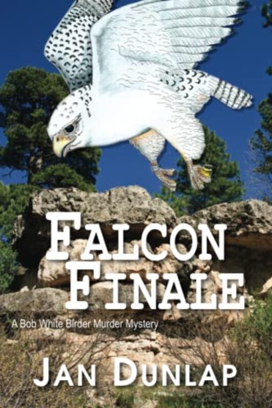 Book cover for "Falcon Finale" by Jan Dunlap
