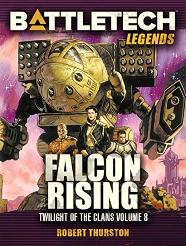 Book cover for "Falcon Rising" by Various