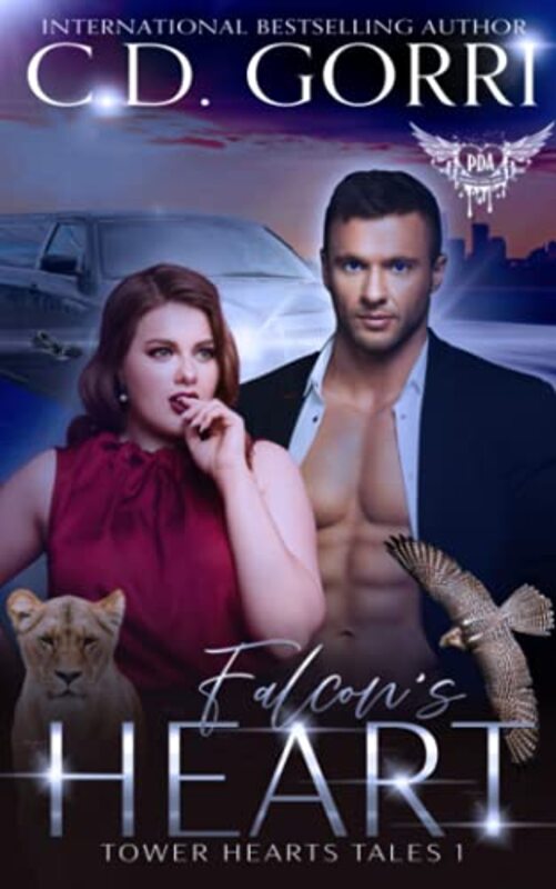Book cover for "Falcon’s Heart" by CD Gorri