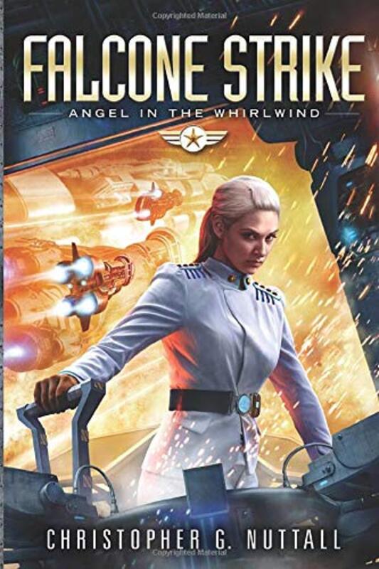 Book cover for "Falcone Strike" by Christopher G Nuttall