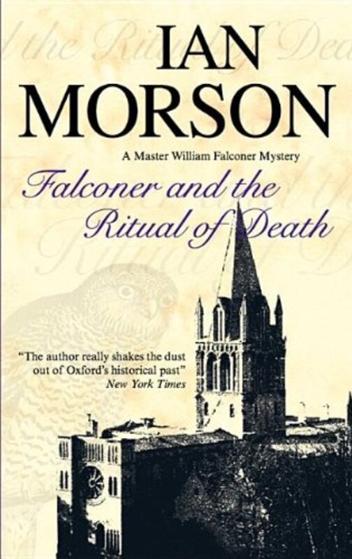 Book cover for "Falconer and the Ritual of Death" by Ian Morson