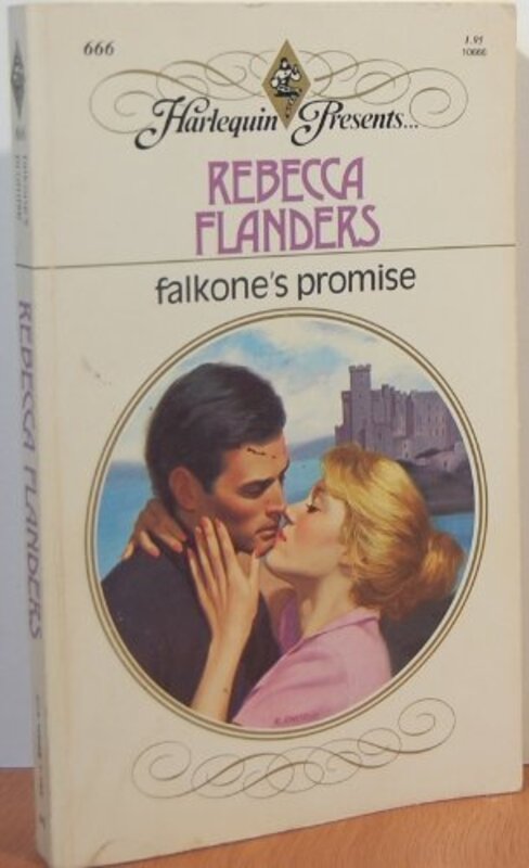 Book cover for "Falkone's Promise" by Donna Ball