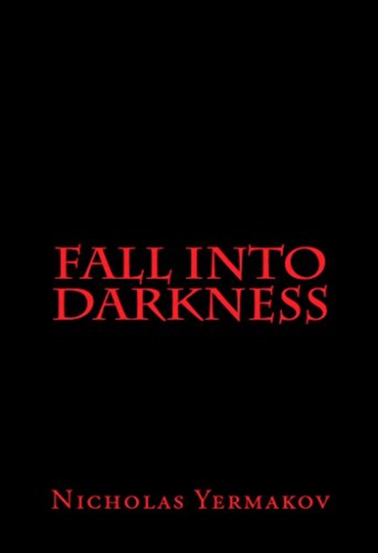 Book cover for "Fall Into Darkness" by Simon Hawke
