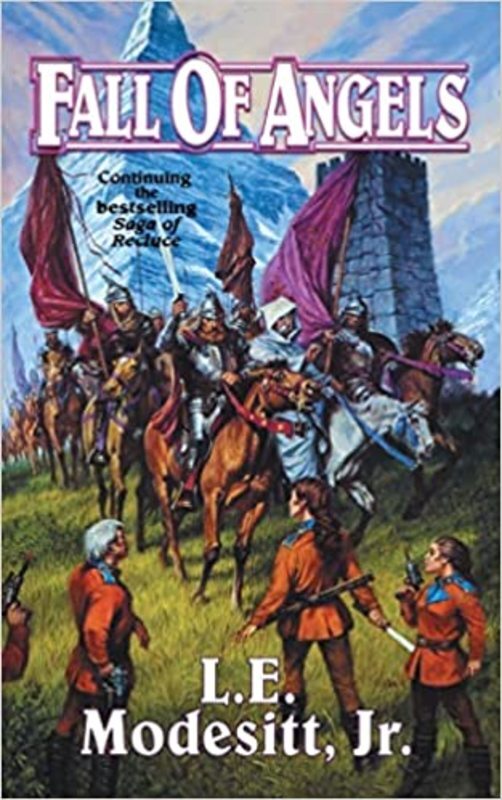 Book cover for "Fall of Angels" by L.E. Modesitt, Jr.