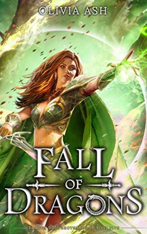 Book cover for "Fall of Dragons" by Olivia Ash