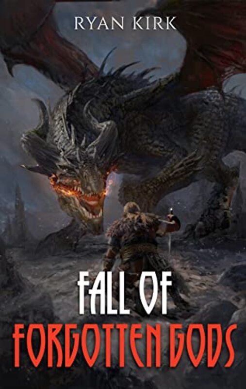 Book cover for "Fall of Forgotten Gods" by Ryan Kirk