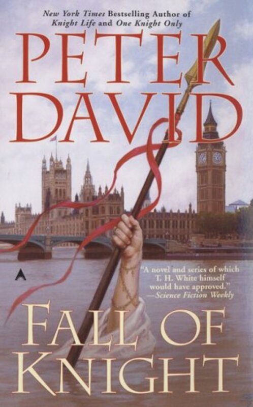 Book cover for "Fall of Knight" by Peter David