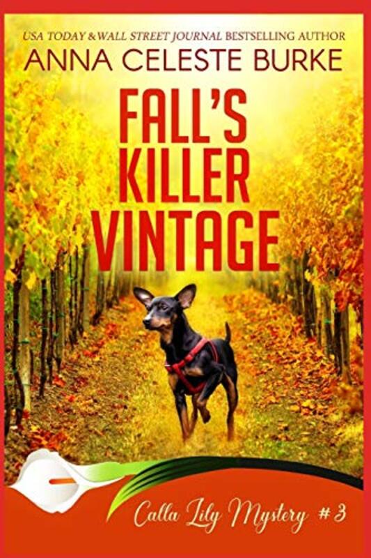 Book cover for "Fall's Killer Vintage" by Anna Celeste Burke
