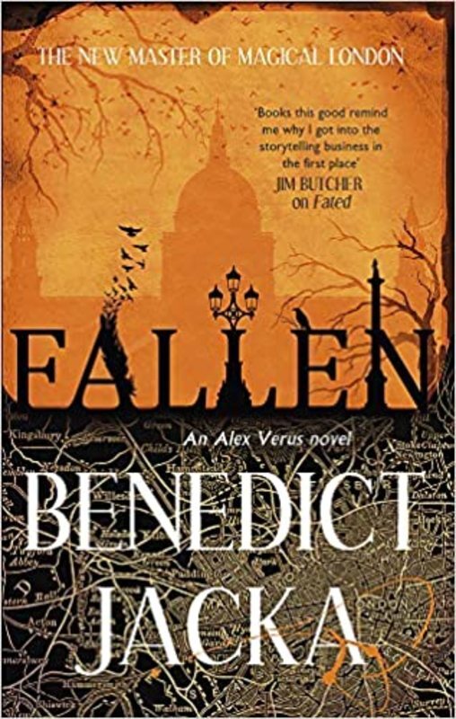 Book cover for "Fallen" by Benedict Jacka