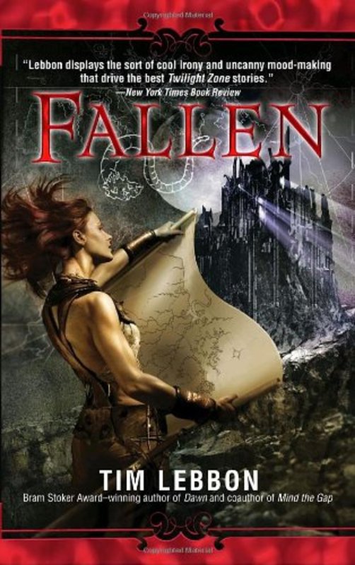 Book cover for "Fallen" by Tim Lebbon