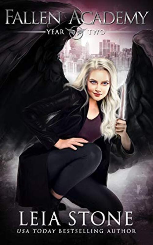 Book cover for "Fallen Academy: Year Two" by Leia Stone