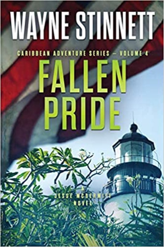 Book cover for "Fallen Pride" by Wayne Stinnett