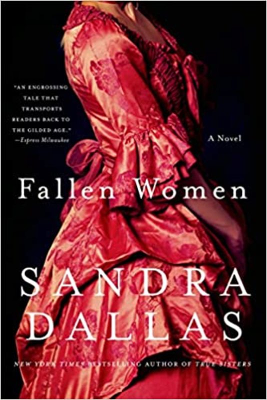 Book cover for "Fallen Women" by Sandra Dallas