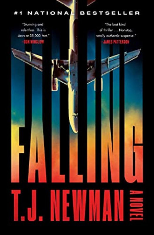Book cover for "Falling" by TJ Newman