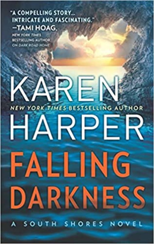 Book cover for "Falling Darkness" by Karen Harper