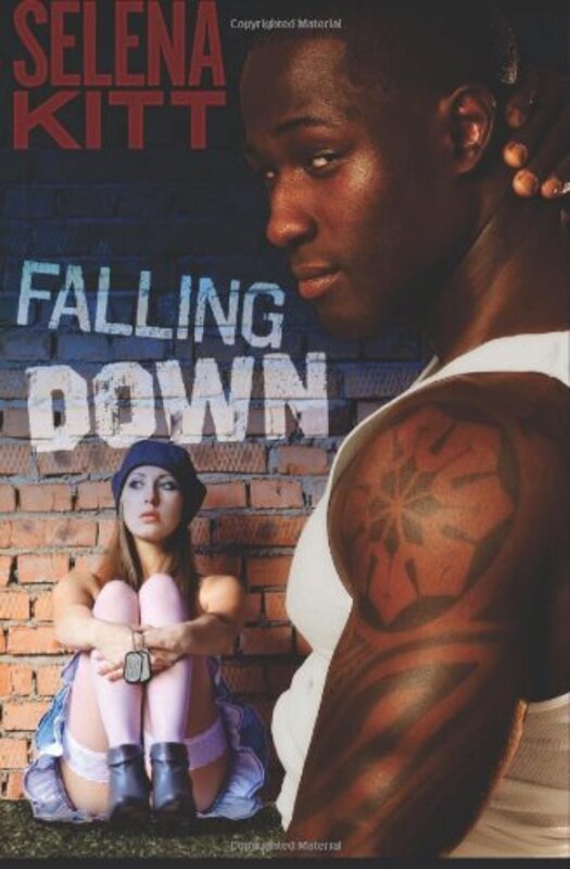 Book cover for "Falling Down" by Selena Kitt
