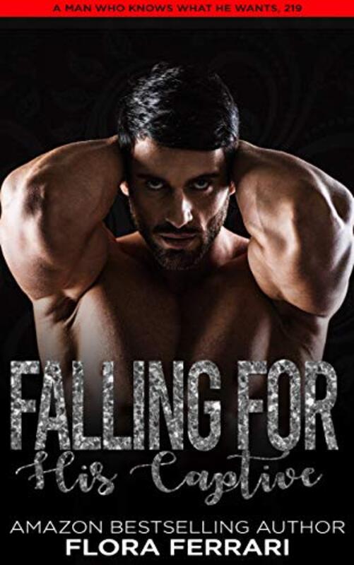 Book cover for "Falling For His Captive" by Flora Ferrari
