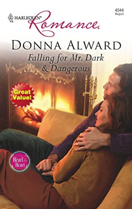 Book cover for "Falling For Mr. Dark and Dangerous" by Donna Alward