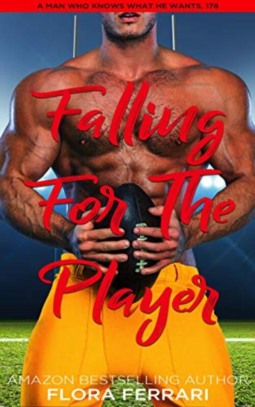 Book cover for "Falling For The Player" by Flora Ferrari