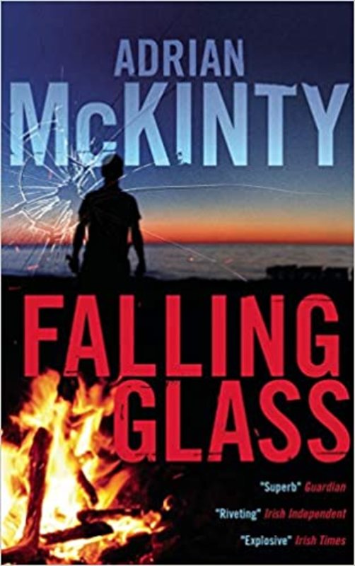 Book cover for "Falling Glass" by Adrian McKinty