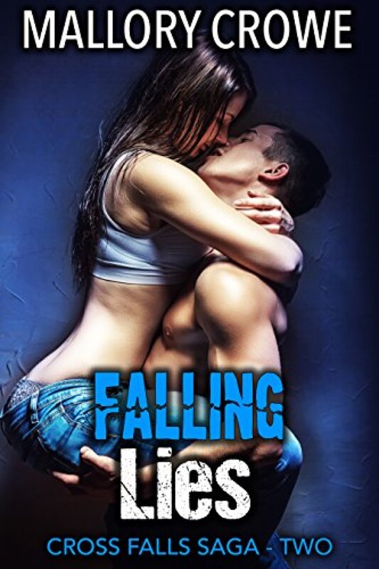 Book cover for "Falling Lies" by Mallory Crowe