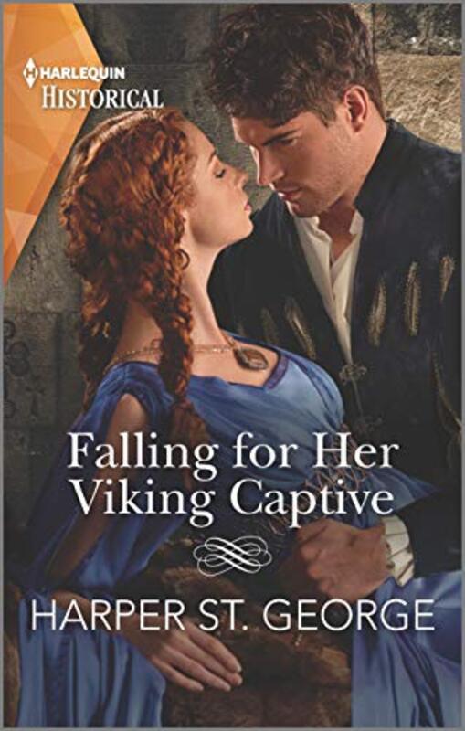 Book cover for "Falling for Her Viking Captive" by Harper St George