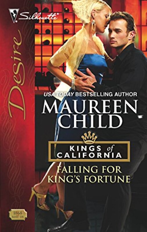 Book cover for "Falling for King's Fortune" by Maureen Child