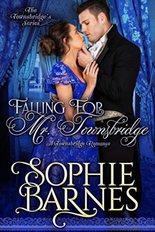 Book cover for "Falling for Mr. Townsbridge" by Sophie Barnes