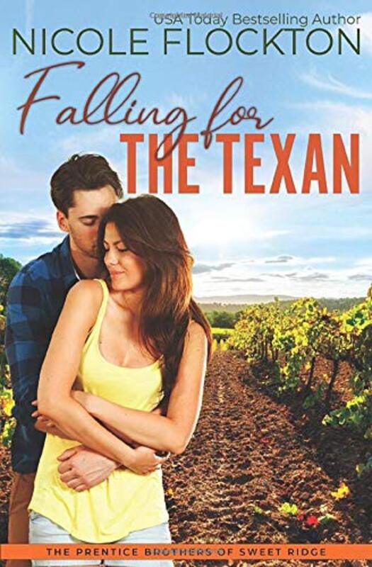 Book cover for "Falling for the Texan" by Nicole Flockton