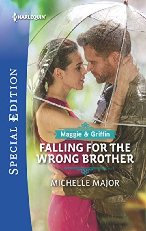 Book cover for "Falling for the Wrong Brother" by Michelle Major