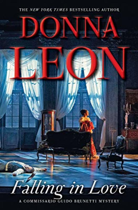 Book cover for "Falling in Love" by Donna Leon