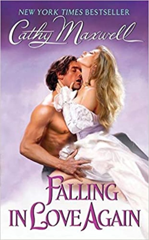 Book cover for "Falling in Love Again" by Cathy Maxwell