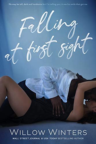 Book cover for "Falling at First Sight" by Willow Winters