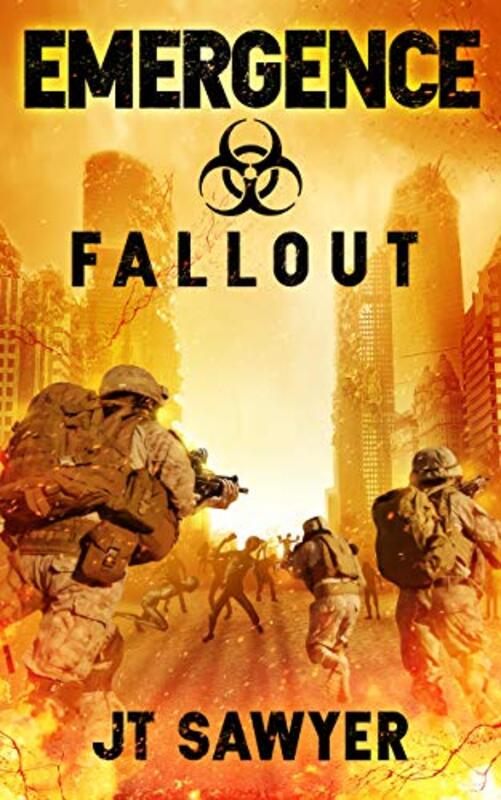 Book cover for "Fallout" by JT Sawyer