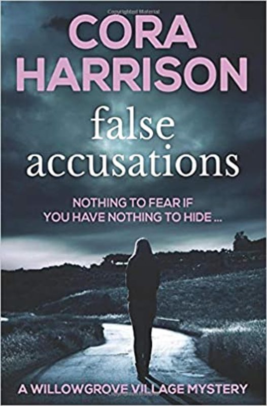 Book cover for "False Accusations" by Cora Harrison