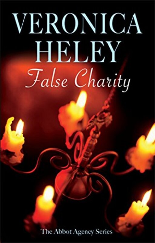 Book cover for "False Charity" by Veronica Heley