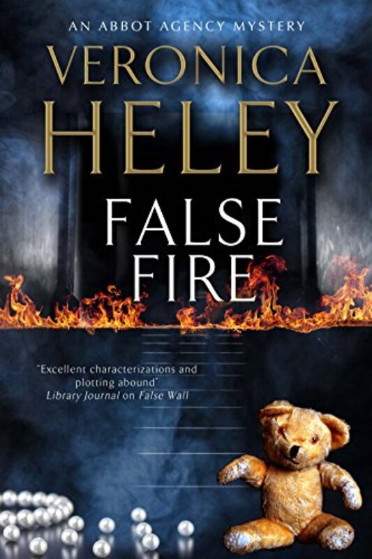 Book cover for "False Fire" by Veronica Heley