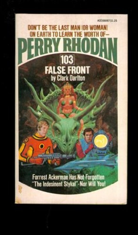 Book cover for "False Front" by Kurt Brand