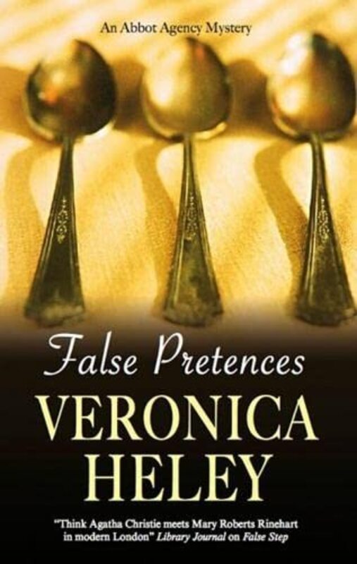 Book cover for "False Pretences" by Veronica Heley