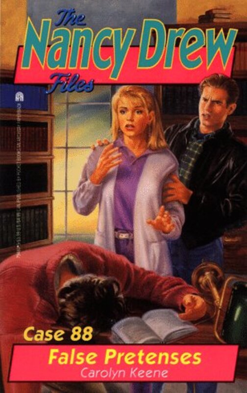 Book cover for "False Pretenses" by Mildred A Wirt