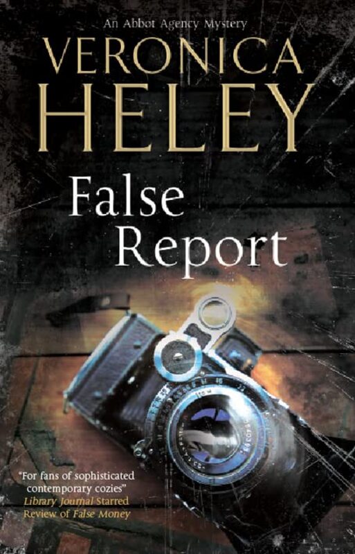 Book cover for "False Report" by Veronica Heley