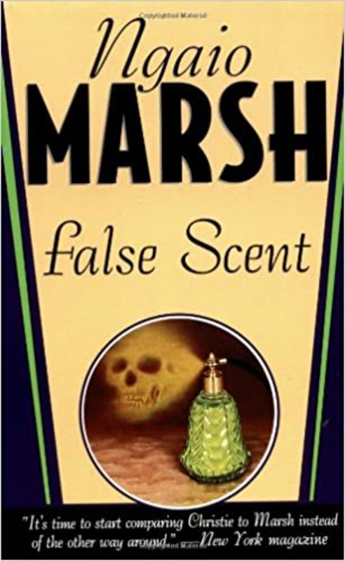 Book cover for "False Scent" by Ngaio Marsh