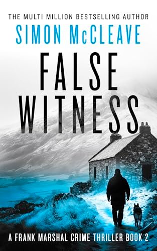 Book cover for "False Witness" by Simon McCleave