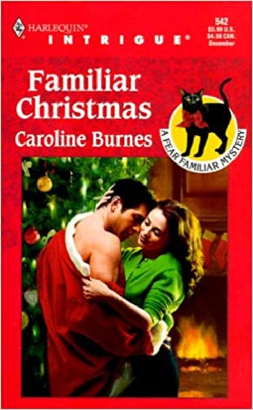 Book cover for "Familiar Christmas" by Caroline Burnes