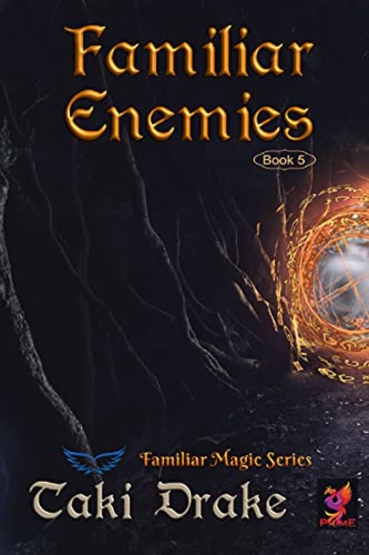 Book cover for "Familiar Enemies" by Taki Drake